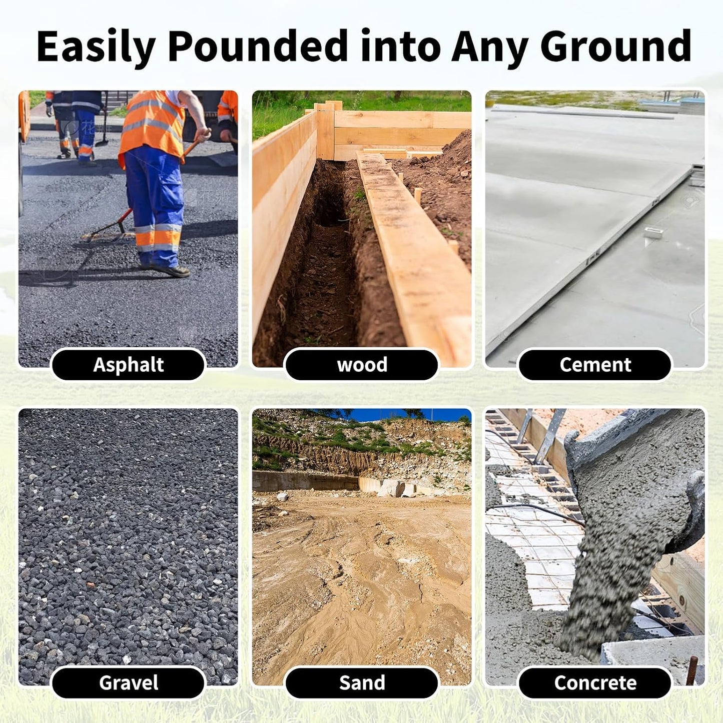12 Inch Rebar Stakes J Hook Ground Stakes 16-Pack Heavy Duty Galvanized Chain Link Fence Stakes Metal Tent Stakes for Outdoor Lawn Decorations Inflatables Canopy Swing Set