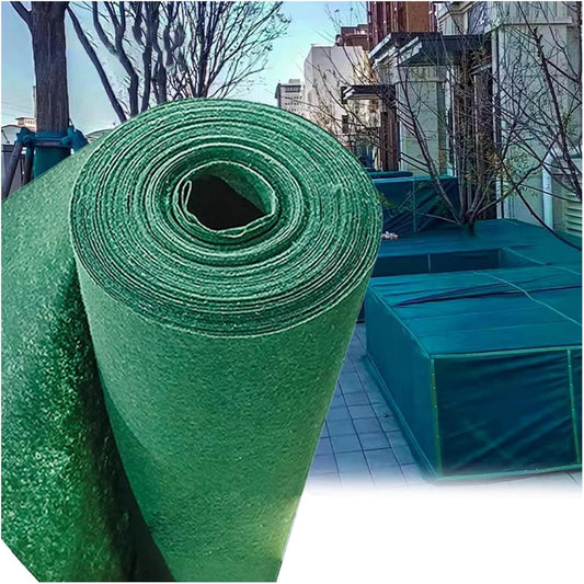 Winter Cold Weather Frost Blankets, Cutable Reusable Greenscapes Frost Blanket, Non-Woven Fabric Floating Row Cover for Winter Vegetables Plants Raised Bed(Width 4.9ft/1.5m,Long 328ft/100m)