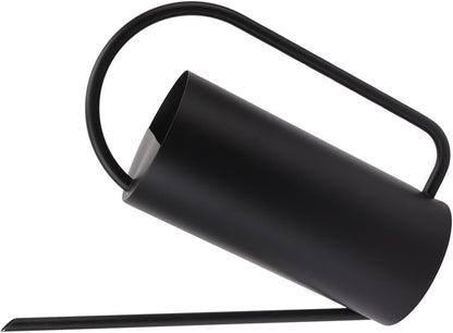 1500ml Indoor Watering Can, Large Capacity Long Spout Stainless Steel Plant Watering Can, Watering Kettle for Outdoors Horticultural Enthusiast (Black)