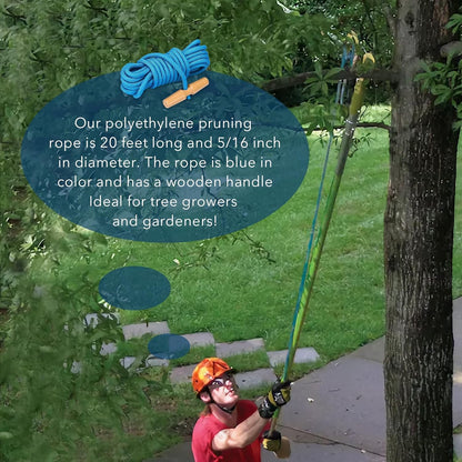 PR-20 Tree Pruner Rope Replacement (with Wooden Handle)