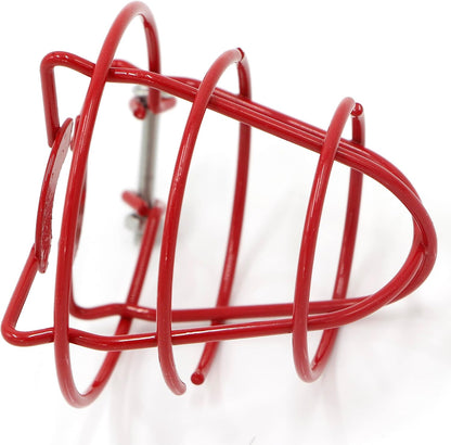 (18 Pack) 1/2" Fire Sprinkler Head Cage Guard Protector Fire Extinguishing System Sprinkler Bracket Red