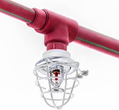 (18 Pack) 1/2" Fire Sprinkler Head Cage Guard Protector Fire Extinguishing System Sprinkler Bracket Red
