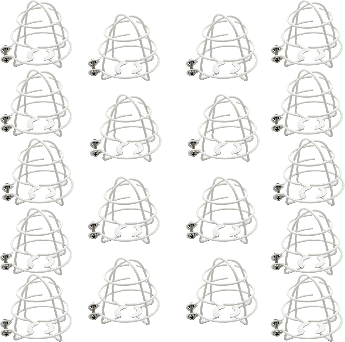(18 Pack) 1/2" Fire Sprinkler Head Cage Guard Protector Fire Extinguishing System Sprinkler Bracket Red