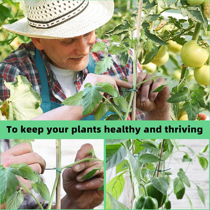 120 Feet Green Soft Twist Tie Tomato Plant Tie