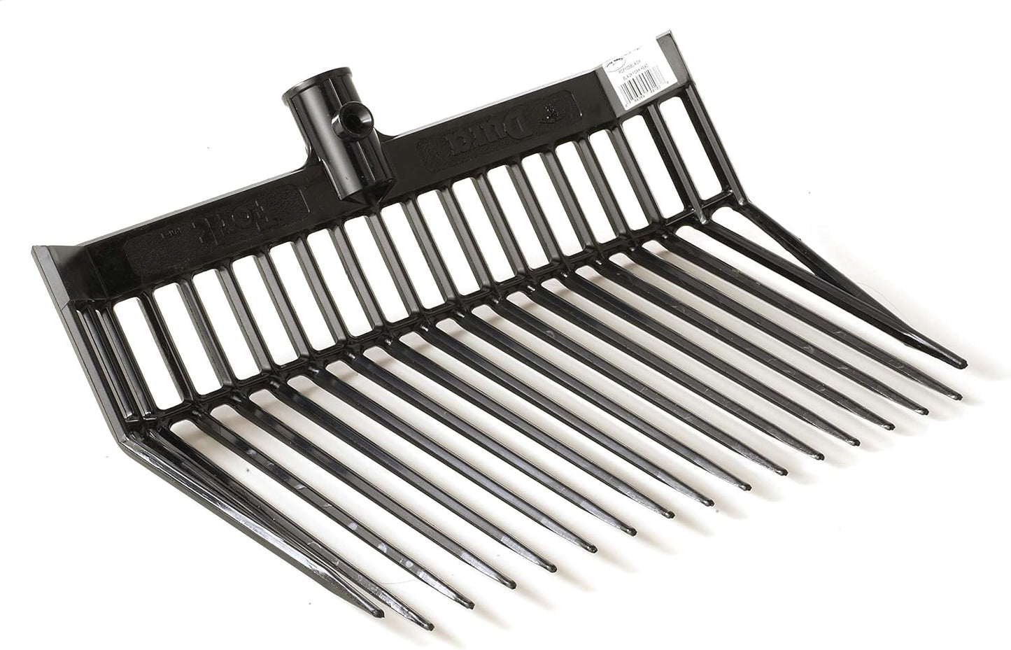 ® DuraFork Pitch Fork Replacement Head | Durable Polycarbonate Stable Fork Head with Angled Tines | Manure Fork | Made in USA (Pack of 1, Green)