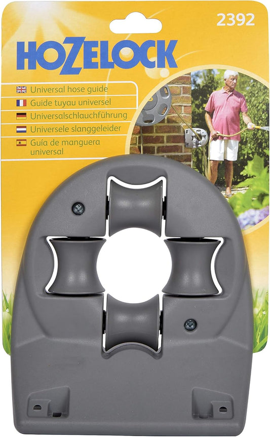 Universal Hose Guide : Helps to Guide your Hose Around Hard Wearing Corners, Easy to Install (Houses, Garages, Sheds), Prevents Hoses from Twisting and Tangling [2392P0000] Multi