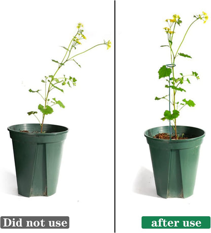 4 Pack Plant Stakes,Plant Support Stakes for Two Sizes(16 or 32 Inches)