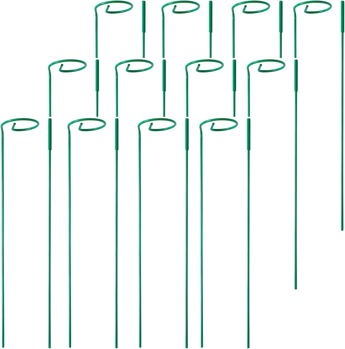4 Pack Plant Stakes,Plant Support Stakes for Two Sizes(16 or 32 Inches)