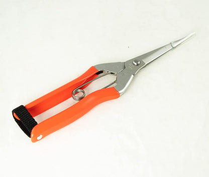 8" Japanese Koshiji Stainless long blade Trimming Scissors for Bonsai Tree Caring/Gardening Tool (S-2)