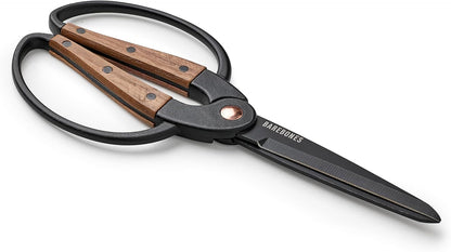 Garden Scissors - Walnut Scissors - Garden Supplies and Indoor Plant Accessories - Plant Shears with Wide Handles - Comfortable Fit Hand Pruners (Large)