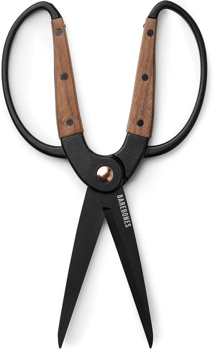 Garden Scissors - Walnut Scissors - Garden Supplies and Indoor Plant Accessories - Plant Shears with Wide Handles - Comfortable Fit Hand Pruners (Large)