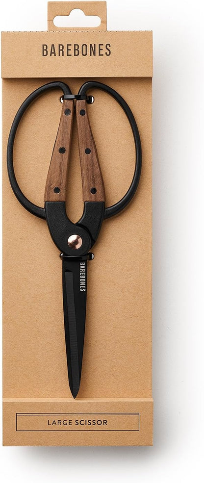 Garden Scissors - Walnut Scissors - Garden Supplies and Indoor Plant Accessories - Plant Shears with Wide Handles - Comfortable Fit Hand Pruners (Large)