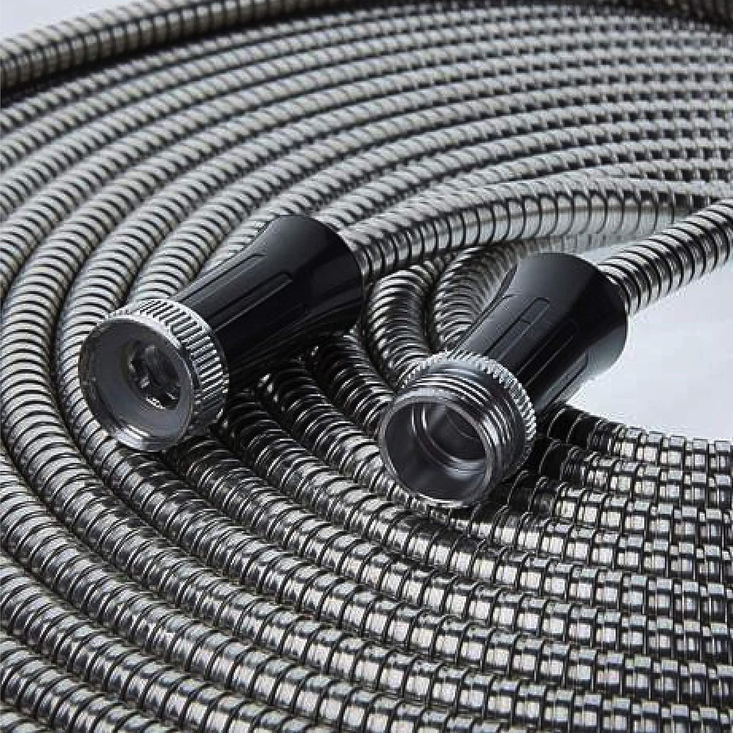 BIONIC STEEL 25 Ft Metal Garden Hose with Sprayer Nozzle