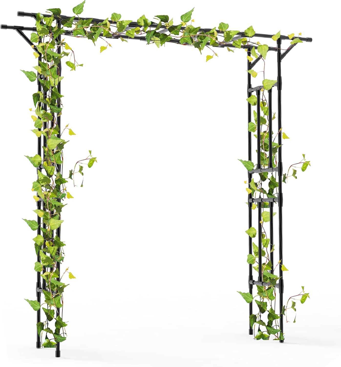 Garden Arch Trellis - 141" L x 106" H Supersize Flattop Garden Arch