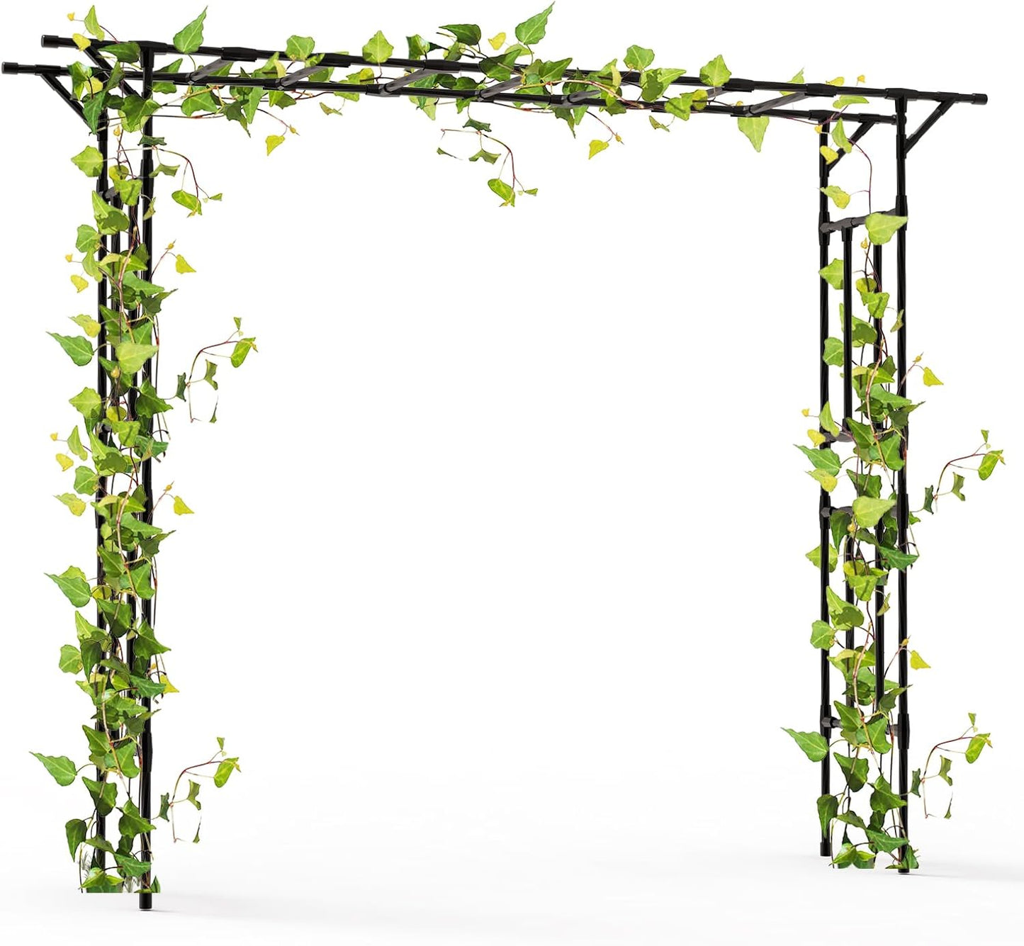 Garden Arch Trellis - 141" L x 106" H Supersize Flattop Garden Arch