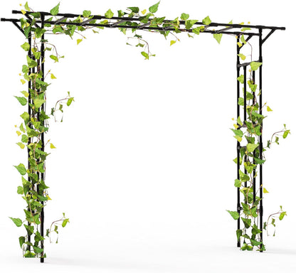 Garden Arch Trellis - 141" L x 106" H Supersize Flattop Garden Arch