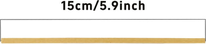 200PCS 6 Inch Kraft Paper Twist Ties, Reusable Cable Ties for Tying Bread, Plant Support, Bread Packaging, Candy Bags and Craft Projects (Brown)