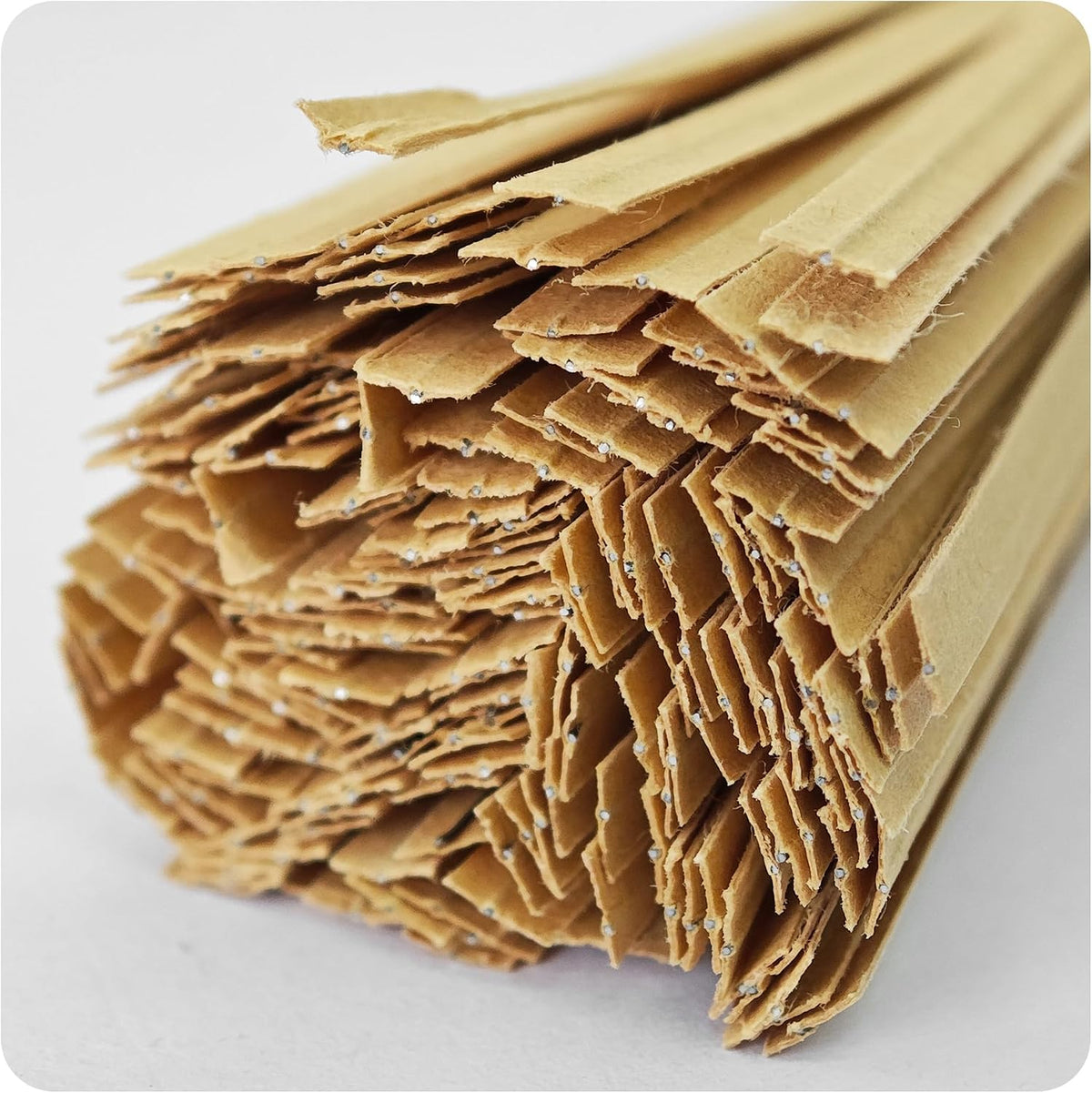 200PCS 6 Inch Kraft Paper Twist Ties, Reusable Cable Ties for Tying Bread, Plant Support, Bread Packaging, Candy Bags and Craft Projects (Brown)
