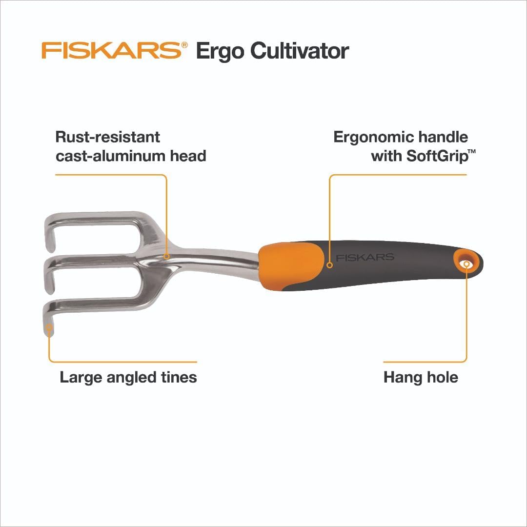 Ergo Garden Hand Weeder Tool, Heavy Duty for Removing Weeds & Roots