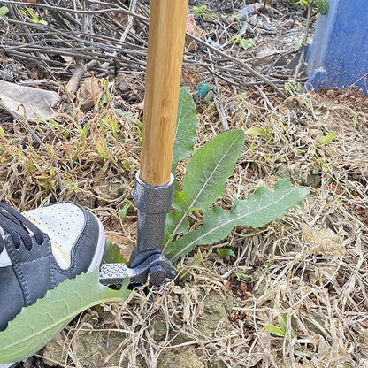 Stand up Weed Puller Tool Head Replacement 4 Claw Steel Head Design Garden Hand Weeding Tool Easily Remove Weeds Without Bending, Pulling