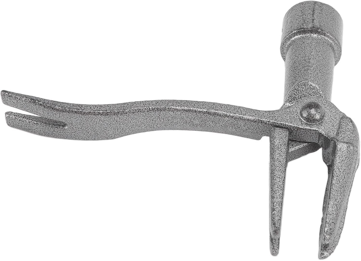 Stand up Weed Puller Tool Head Replacement 4 Claw Steel Head Design Garden Hand Weeding Tool Easily Remove Weeds Without Bending, Pulling
