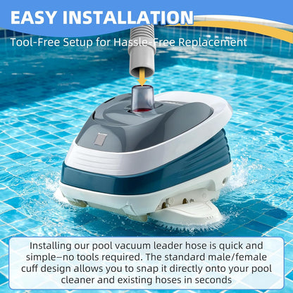 V532LG Pool Vacuum Leader Hose Replacement for Hayward Pool Cleaner