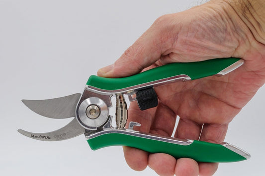 Bypass Pruner, Cut up to 5/8-inch in diameter, Stainless Steel Blade, Blue