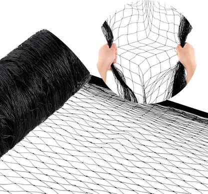 25x50ft Heavy Duty Bird Netting, 1" Mesh for Garden Fruit Trees