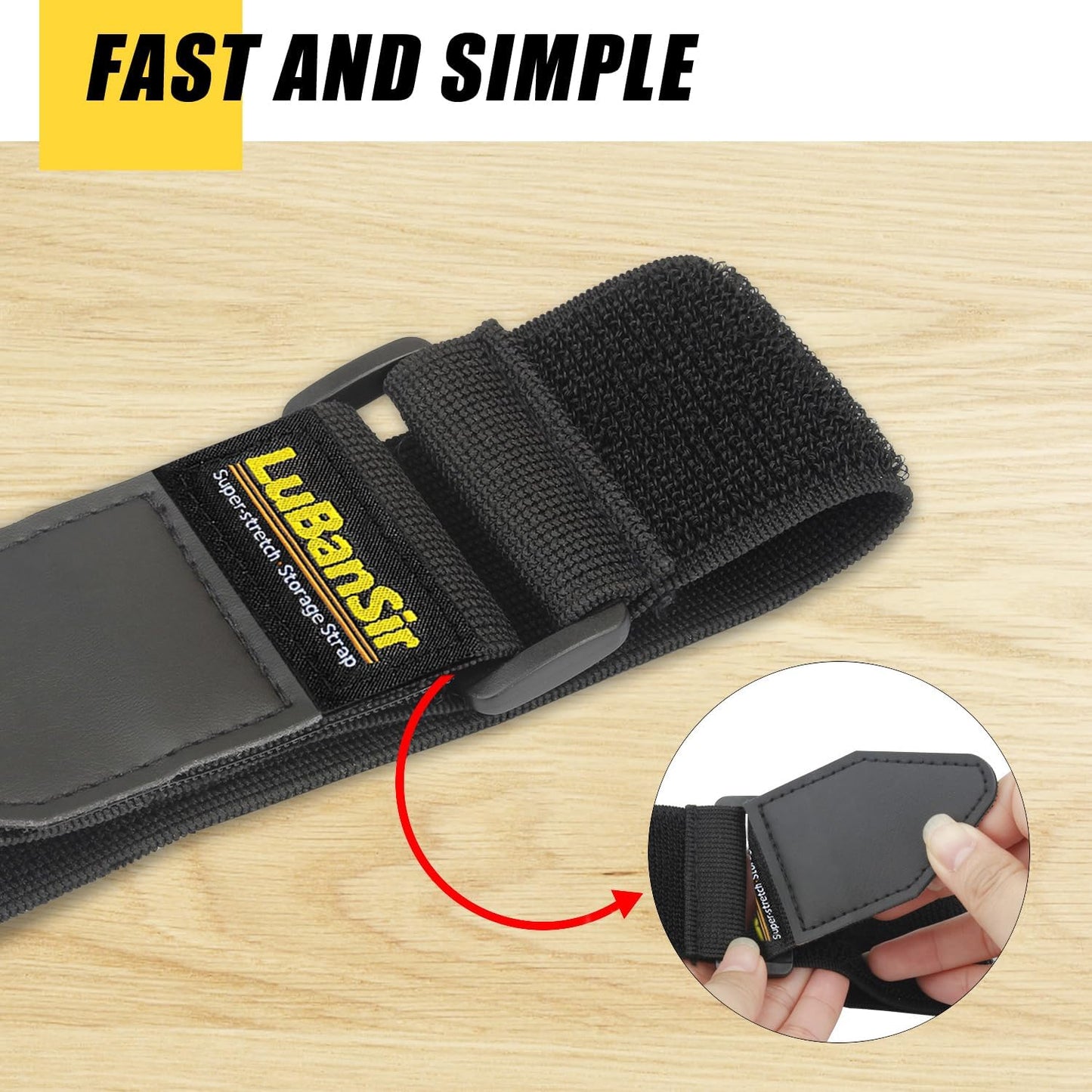 Cinch Straps - 2" x 18" (12 Pack) for Extension Cords Organization