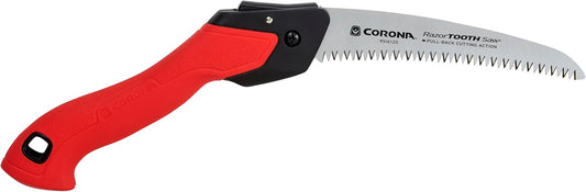 RazorTOOTH Folding Pruning Saw – 7-Inch Tree & Branch Cutting Hand Saw for Gardening, Landscaping & Yard Work, Fast-Cut Razor Tooth Blade
