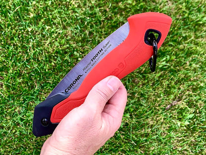 RazorTOOTH Folding Pruning Saw – 7-Inch Tree & Branch Cutting Hand Saw for Gardening, Landscaping & Yard Work, Fast-Cut Razor Tooth Blade