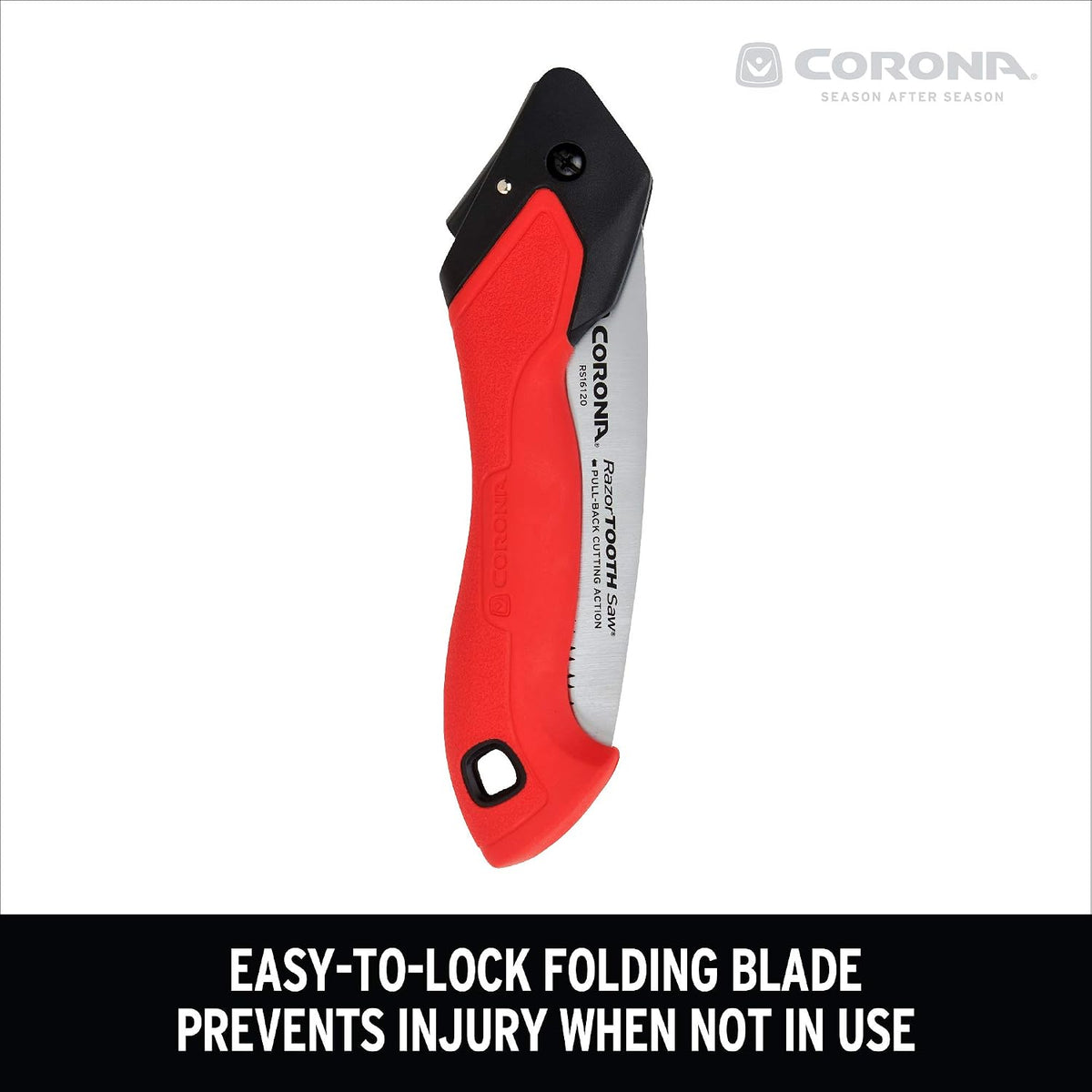 RazorTOOTH Folding Pruning Saw – 7-Inch Tree & Branch Cutting Hand Saw for Gardening, Landscaping & Yard Work, Fast-Cut Razor Tooth Blade