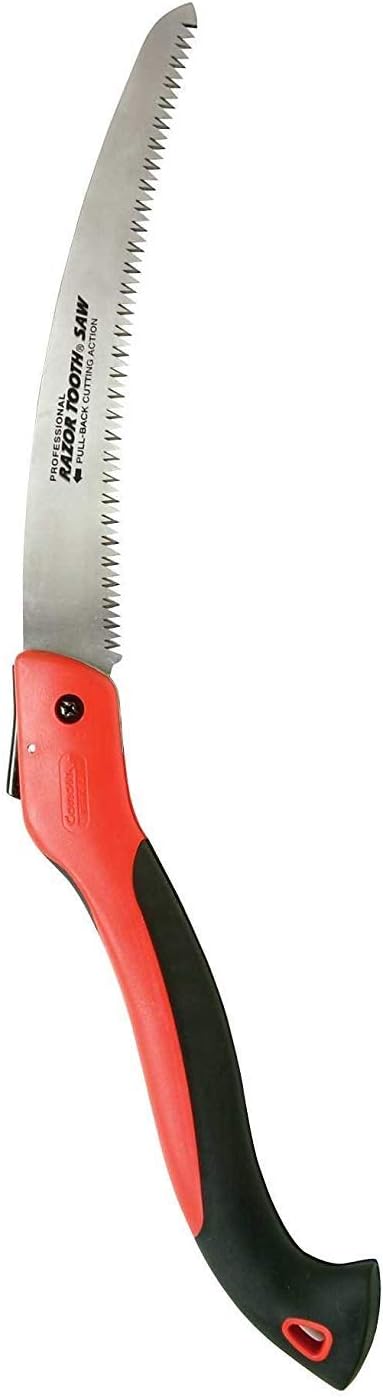 RazorTOOTH Folding Pruning Saw – 7-Inch Tree & Branch Cutting Hand Saw for Gardening, Landscaping & Yard Work, Fast-Cut Razor Tooth Blade