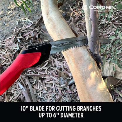 RazorTOOTH Folding Pruning Saw – 7-Inch Tree & Branch Cutting Hand Saw for Gardening, Landscaping & Yard Work, Fast-Cut Razor Tooth Blade