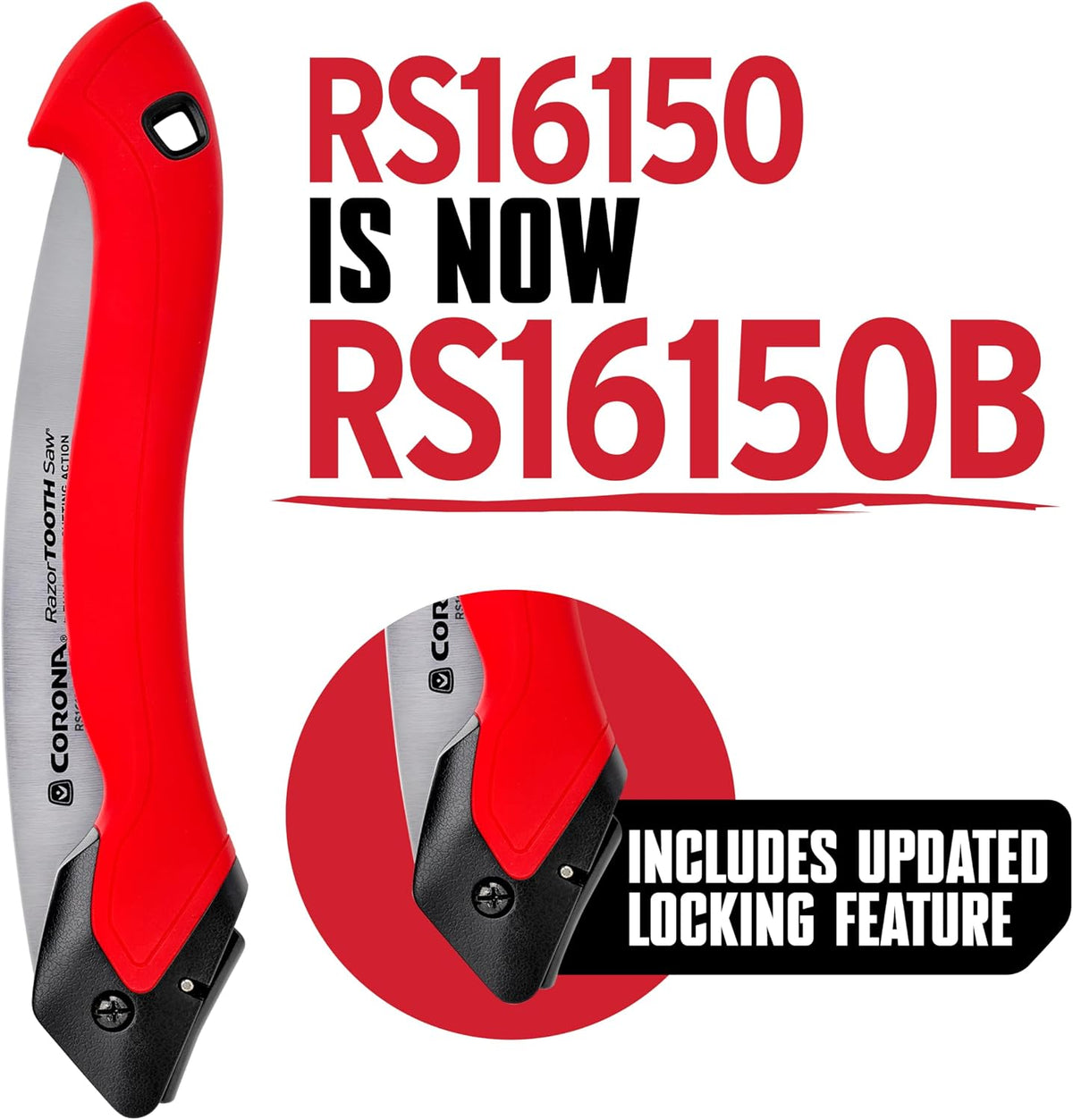 RazorTOOTH Folding Pruning Saw – 7-Inch Tree & Branch Cutting Hand Saw for Gardening, Landscaping & Yard Work, Fast-Cut Razor Tooth Blade