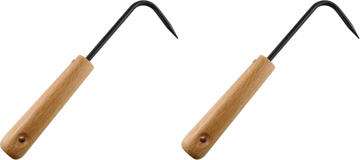 215mm Single Claw Root Hook Loosening Tool Handle Weeder Garden Weeding Gardening Tools Potted Landscape Maintenance for Outdoor Garden Digging Cultivator Weed Remove