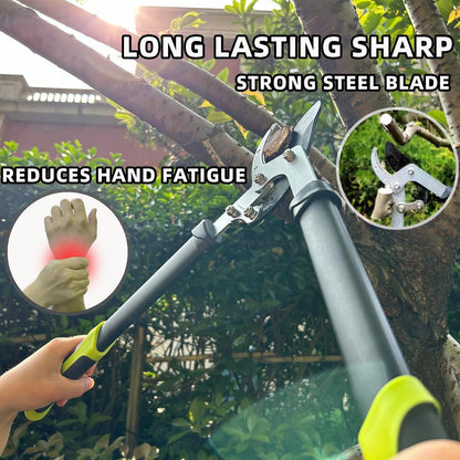 Loppers Hedge Clippers & Pruners Combo Set 3-Piece Hedge Shears