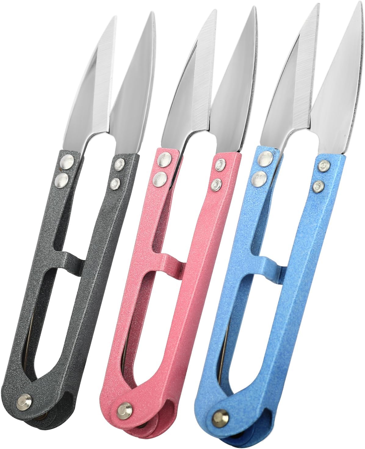 3PCS Thread Snips, High-Carbon Steel Thread Cutter