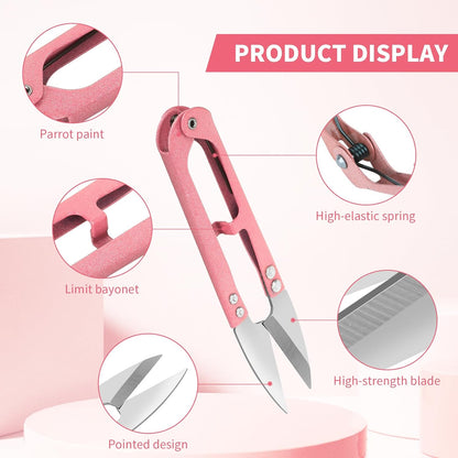 3PCS Thread Snips, High-Carbon Steel Thread Cutter