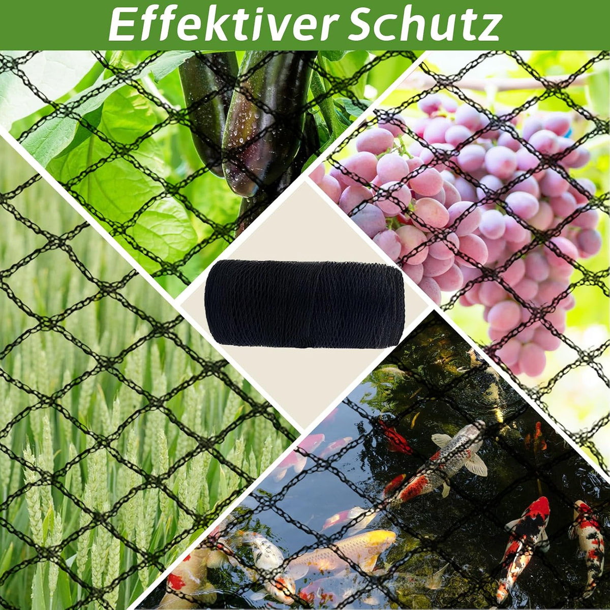 Heavy Duty Bird Netting - 0.6" Mesh UV Resistant 15FT*35FT