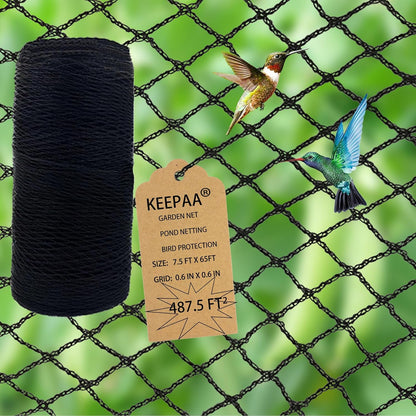 Heavy Duty Bird Netting - 0.6" Mesh UV Resistant 15FT*35FT