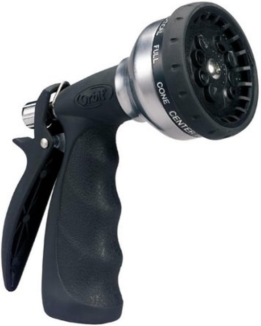 Ultralight 10-Pattern Turret Pistol Hose Spray Nozzle 58339
