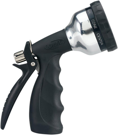 Ultralight 10-Pattern Turret Pistol Hose Spray Nozzle 58339