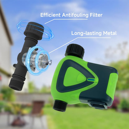 Water Timer for Garden Hose(Note:Zigbee Gateway Needs to be Purchased Separately), GreenVation Plant Automatic System for Yard Outdoor Irrigation, Smart Sprinkler Timer with Tuya/Smart Life App