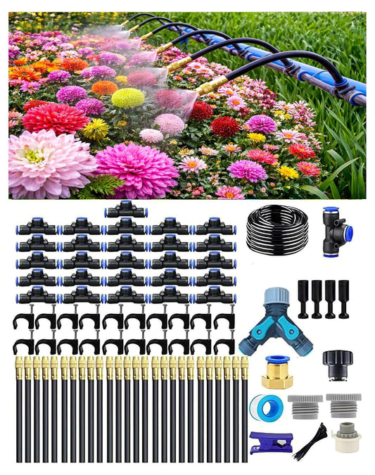 360° Adjustable Drip Irrigation System – Garden Watering Sprinkler System