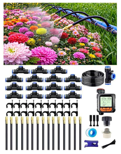 360° Adjustable Drip Irrigation System – Garden Watering Sprinkler System