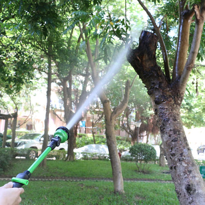 Watering Wand for Garden Hose, Lightweight Metal Turret Wand, Green