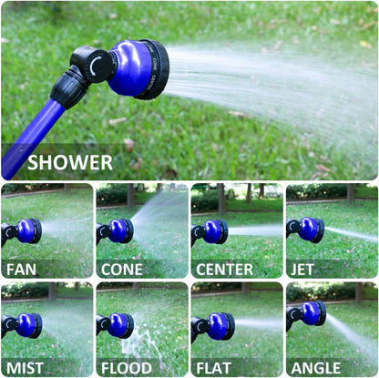 Watering Wand for Garden Hose, Lightweight Metal Turret Wand, Green