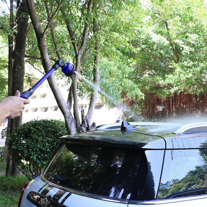 Watering Wand for Garden Hose, Lightweight Metal Turret Wand, Green