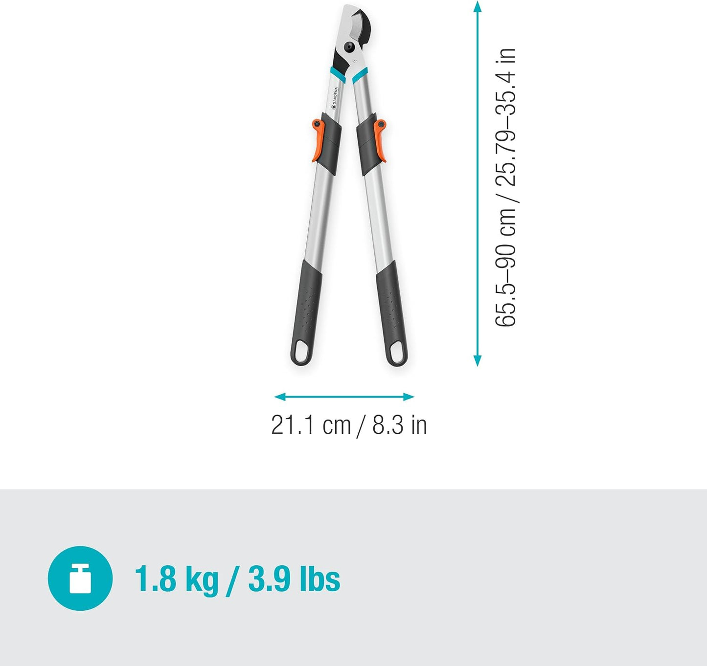 TeleCut Basic, Telescoping Pruners for Green Wood